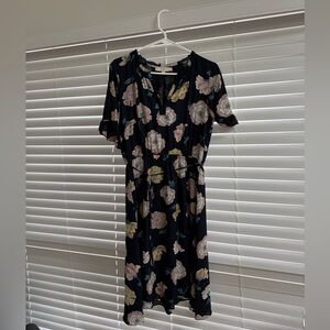 Waisted Floral dress